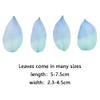 50 Blue Gradient Dried Leaves for Crafts and Decoration view 2