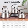 Stainless Steel Whistling Tea Kettle with Infuser, 1 L, Color A view 2