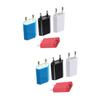 jojofuny 2-Pack USB Wall Charger Adapters, Universal EU Plug view 1