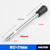 3 Milling Machine Handles, M12 x 210 mm, for Drill Presses and Milling Machines view 2
