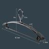 5 Aluminum Alloy Clothes Hangers, Non-Slip, Color D view 2