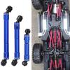 3-Piece RC Car Driveshaft Set, Front, Center and Rear view 2