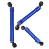 3-Piece RC Car Driveshaft Set, Front, Center and Rear view 3