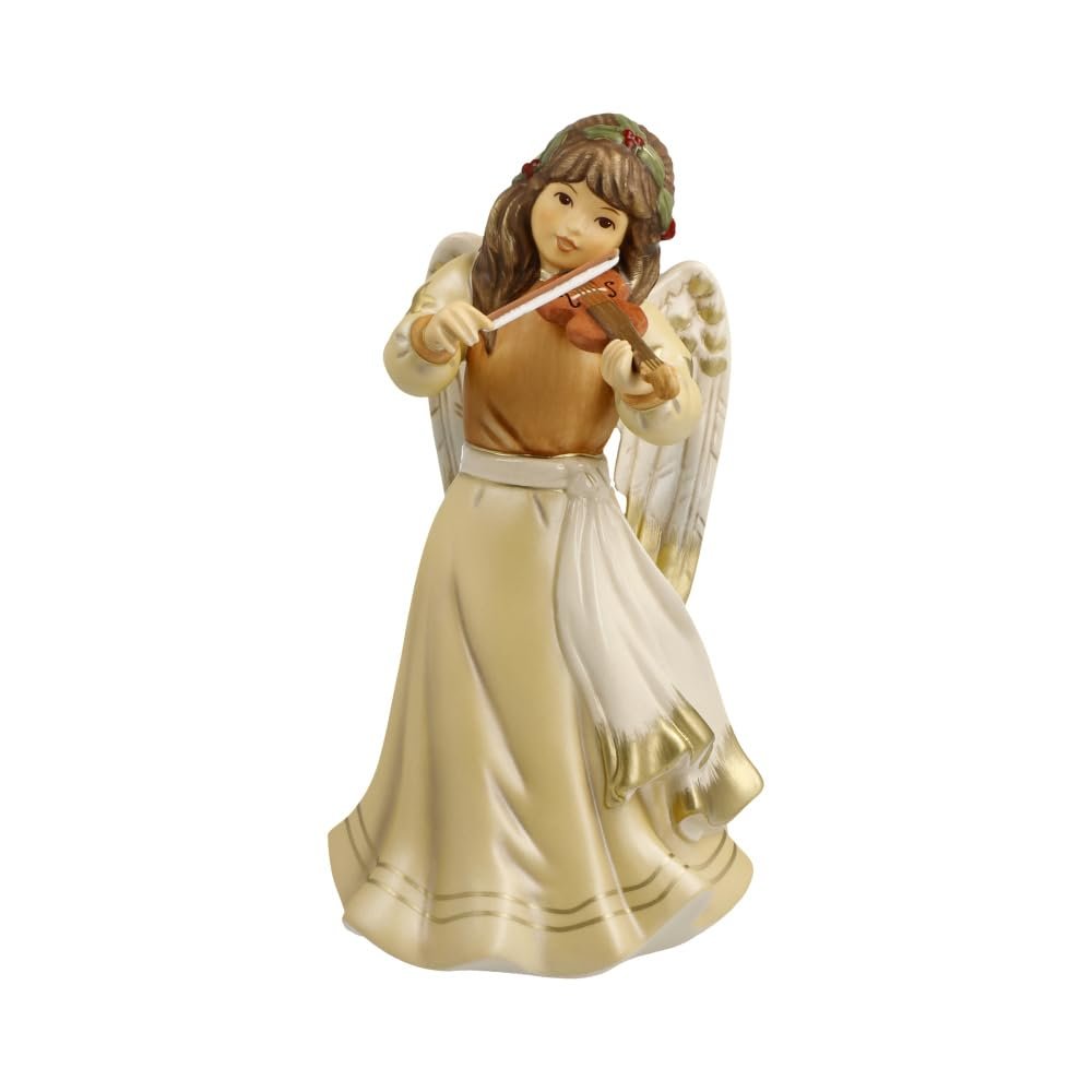 Goebel Angel Figurine Quiet Violin Melody - Gloria Christmas