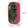 SSIMOO Green Snake Oxford Cloth Stationery Storage Bag - Zipper Pencil Case, Ideal for Travel view 4