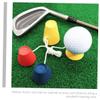 Sosoport 10-Piece Rubber Golf Tee Holder Set, Replaceable Bases for Winter and Beginners view 4