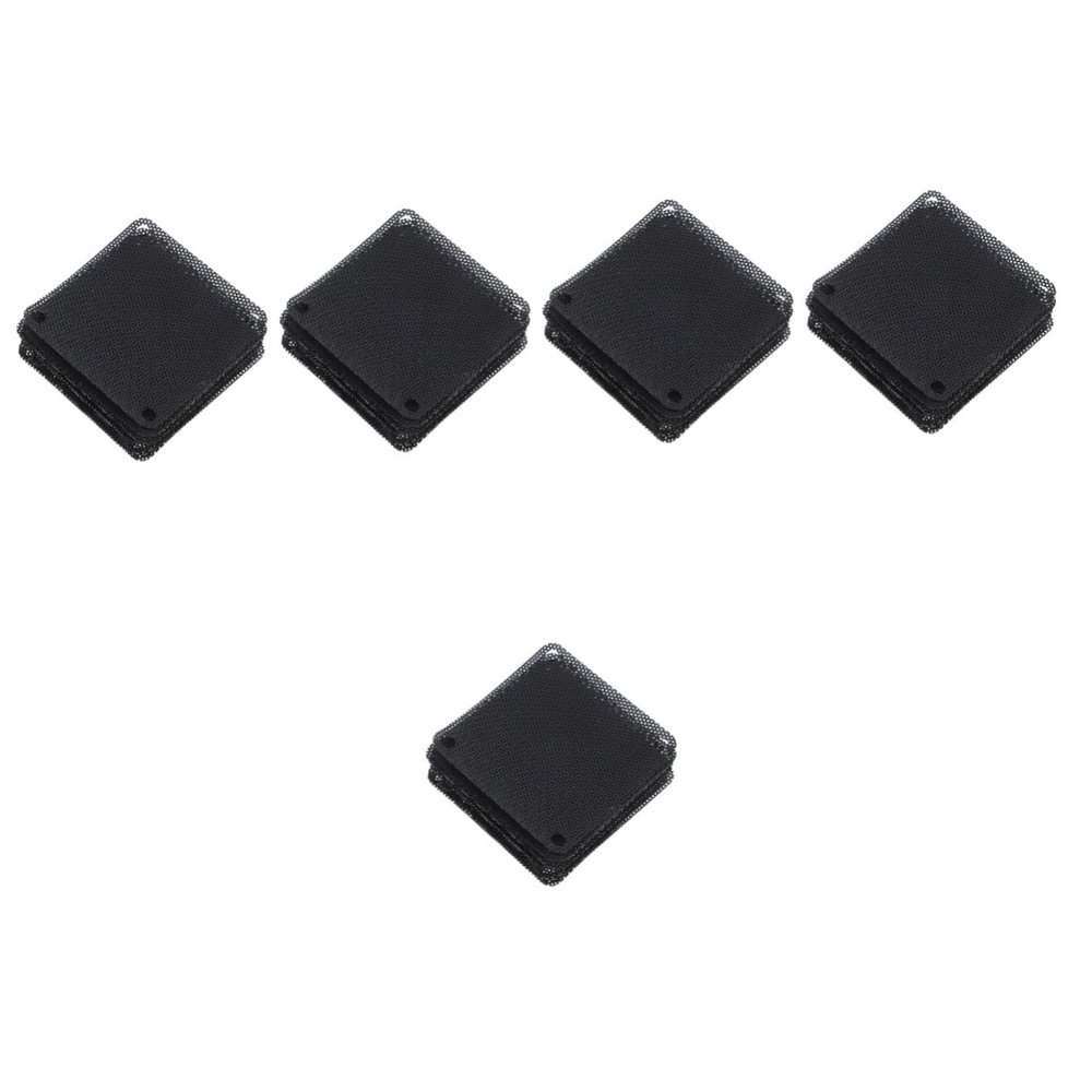 Gadpiparty 50-Piece Computer Fan Dust Filter Covers, Black Mesh Filters for PC Cases