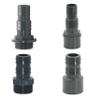 HAF 10-Pack PVC Pressure Hose Barb, 32/38 mm x 1 1/2 in. Male Thread, Gray PVC-U, PN16 view 3