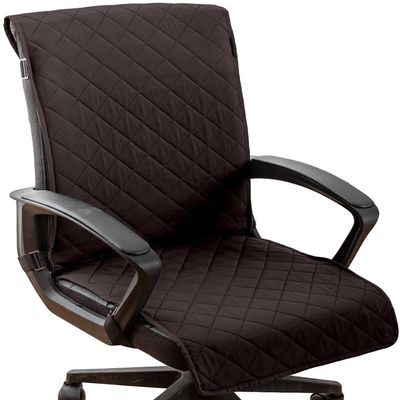 moismk Waterproof Office Chair Cover with Elastic Straps, Anti-Slip Protection for Pets, Cats and Dogs, Removable Computer Chair Cover (Color: #12, Size: Large)