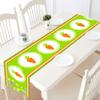 Odot Easter Jute Table Runner with Bunny Spring Decor, 33 x 90 cm, Color I view 4