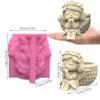 Hintyne Silicone Planter and Vase Mold for DIY Candle Holders and Succulent Pots view 3