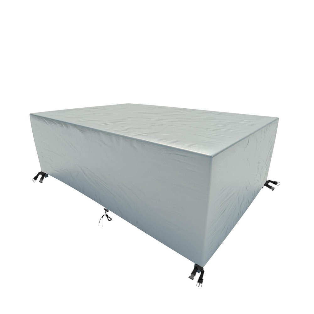 HNKDKJ Waterproof Patio Furniture Cover 245 x 165 x 100 cm, 420D Oxford, Silver