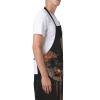 SSIMOO Printed Kitchen Apron, Beach Boat Design, American West Rodeo Hat 1, One Size view 3