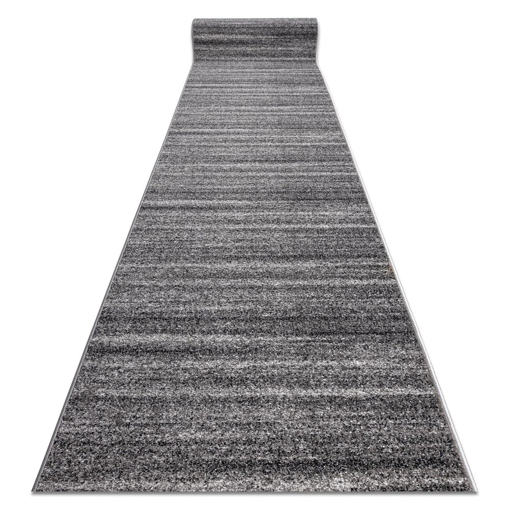 rugsx Silver Sahara Desert Runner, Gray, 120 x 960 cm