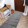 rugsx Silver Sahara Desert Runner, Gray, 120 x 960 cm view 4