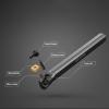 JALYKA 1pc Internal Turning Tool Holder, S16Q-MCLNR12/S20R-MCLNR12/S25S-MCLNR12, 10 CNMG Inserts, MCLNR/L CNC Lathe Tools view 3