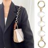 Chewarelly Purse Chain Extenders, White Moon and Heart, 2-Pack view 3