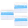 Gatuida 6-Piece Cryovial Storage Box with Compartments, Random Colors view 1