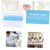 Gatuida 6-Piece Cryovial Storage Box with Compartments, Random Colors view 4