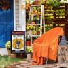 Ganshan Bi These Premises Protected by Exotic Shorthair Cat Garden Flag, Cat Warning Welcome Yard Sign, Double-Sided, 12.5 x 18 Inches view 4