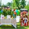 Jisapmzu Carnival Circus Decoration Photo TR Banner Backdrop Props, Large Fabric Banner for Carnival view 2