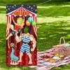Jisapmzu Carnival Circus Decoration Photo TR Banner Backdrop Props, Large Fabric Banner for Carnival view 3