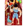 Jisapmzu Carnival Circus Decoration Photo TR Banner Backdrop Props, Large Fabric Banner for Carnival view 4