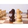 RoyalChessMall 8.4 cm Taj Mahal Staunton Chess Set - Chess Pieces Only - Rosewood & Boxwood view 3
