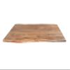 SAM Tomaso Dining Table 300 x 100 cm, Natural Acacia Live Edge, Black X-Frame view 3