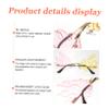 CALLARON 1-Piece Rimless Dragon Sunglasses with UV Protection for Parties and Festivals view 3