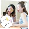 CALLARON 1-Piece Rimless Dragon Sunglasses with UV Protection for Parties and Festivals view 4