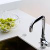Plastic Sink Hole Covers, 2-Pack, Silver, for Kitchen Faucet Holes view 4