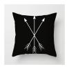 2-Pack Black and White Geometric Pillow Covers, 45 x 45 cm, Style 13 view 1