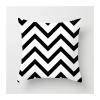 2-Pack Black and White Geometric Pillow Covers, 45 x 45 cm, Style 13 view 3