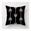 2-Pack Black and White Geometric Pillow Covers, 45 x 45 cm, Style 13 view 4