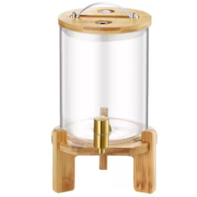 LYXXW 5 L Glass Beverage Dispenser with Stand