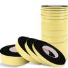 1–10 m Self-Adhesive Sponge Rubber Sealing Strip, Black EVA Foam, 10 mm Thick, 12 mm Wide, 2 m view 1