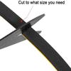 1–10 m Self-Adhesive Sponge Rubber Sealing Strip, Black EVA Foam, 10 mm Thick, 12 mm Wide, 2 m view 3
