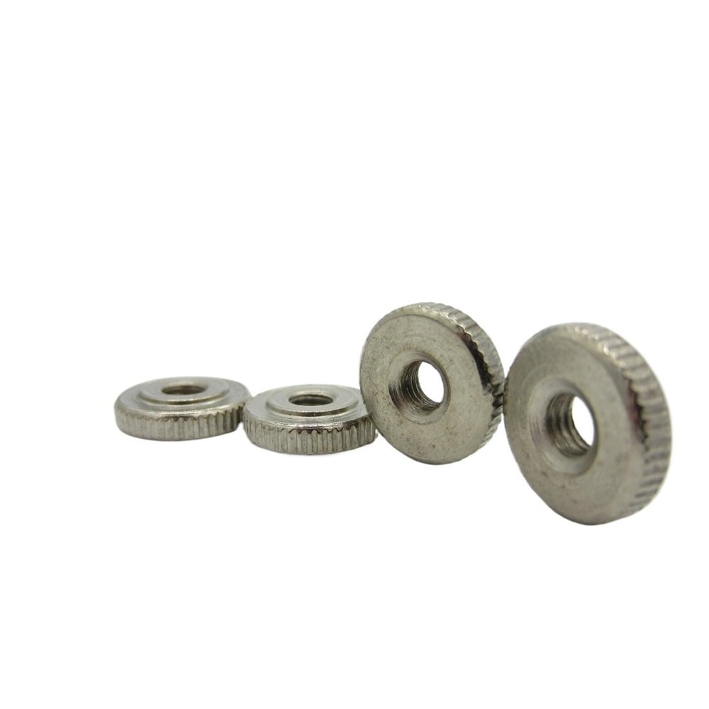 BMPAALN 10-Pack DIN467 GB807 M3 Knurled Nuts (M3, 10 pcs)