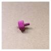 Red Aluminum Knurled Knob Screws, M3/M4/M5/M6, 6–20 mm, 5-Pack view 2