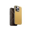 UNIQ Hybrid iPhone 15 Pro Max MAGCLICK LYDS Case, Canary Birds (Canary Yellow/Fire Gray) view 1