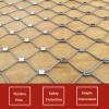 Stainless Steel Safety Net, Galvanized Wire Fence Roll, Fall Protection, Garden Net (L2.3 x W12 m / L7.54 x W39.37 ft) view 3