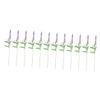 IMIKEYA 12-Piece Artificial Silk Lavender Flowers, Realistic Decor for Weddings, Parties and Home view 1