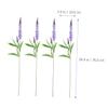 IMIKEYA 12-Piece Artificial Silk Lavender Flowers, Realistic Decor for Weddings, Parties and Home view 3