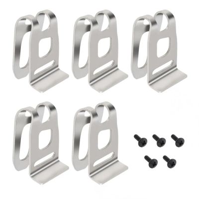 5-Piece Electric Drill Belt Clip Replacement Hook Set