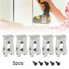 5-Piece Electric Drill Belt Clip Replacement Hook Set view 2
