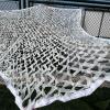 TZYYAO Camouflage Net for Hunting, Shade Net, White, 4 x 6 m / 13.1 x 19.7 ft view 4