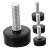 Housoutil 5-Set Adjustable Rubber Leveling Feet for Sofas and Tables view 2