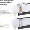 Stylo Day and Night Roller Blind, No Drilling, Light Blue, 92 x 150 cm view 4