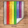 DarHaus Roll-Up Induction Cooktop Cover, Wood Design, 45 x 52 cm view 2